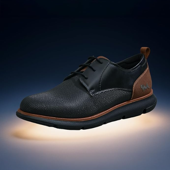 Neeman’s Textured Derby Sneakers for Men