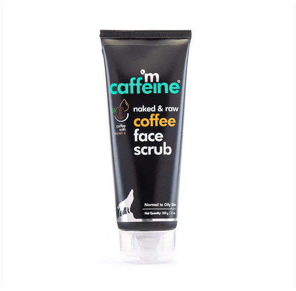 mCaffeine Coffee Tan & Dead Skin Removal Face Scrub (75g)